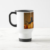 Halloween Travel Mug met zwarte katten Reisbeker (Links)