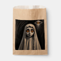 Halloween Treat Bag Ghost met UFO