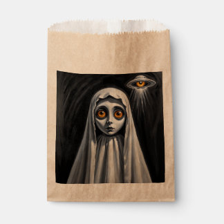 Halloween Treat Bag Ghost met UFO Bedankzakje