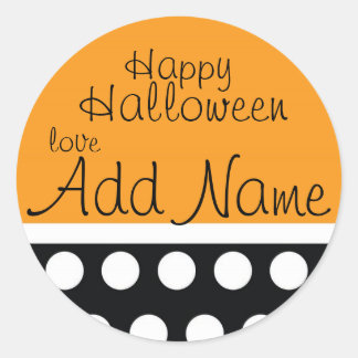 Halloween Treat Bag Sticker