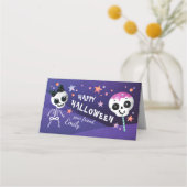 Halloween Treat Bag Topper, DIY Goodie Bag Label Plaatskaartje (Achterkant)