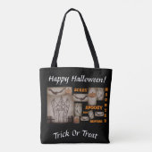 Halloween Treat Canvas tas (Achterkant)