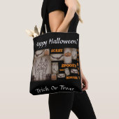 Halloween Treat Canvas tas (Dichtbij)