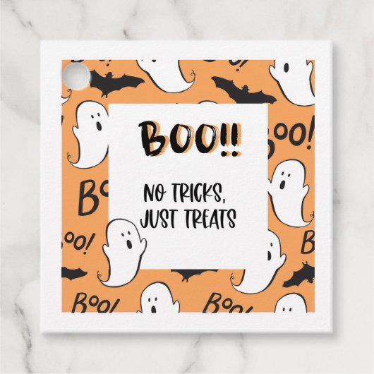 Halloween Treat Gift Label (Voorkant)