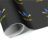 Halloween Treat of Trick Black Cadeaupapier (Rol Hoek)