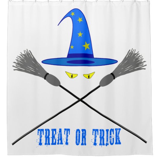 Halloween Treat of Trick Douchegordijn (Voorkant)