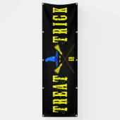 Halloween Treat of Trick Spandoek (Verticaal)