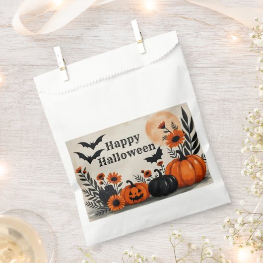 Halloween Treat Tassen Bedankzakje (Geknipt)