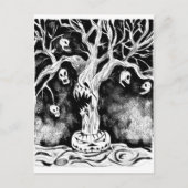 Halloween Tree Briefkaart (Voorkant)