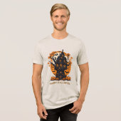 Halloween Tree House T-shirt voor mannen (Voorkant volledig)