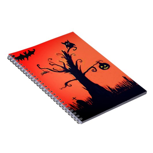Halloween Tree Notitieboek (Rechterzijde)