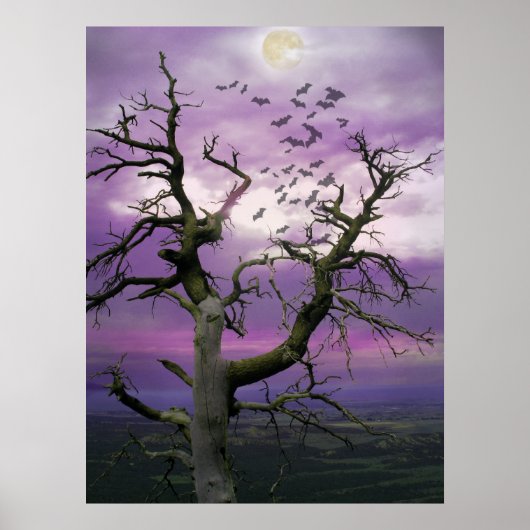 Halloween Tree Poster (Voorkant)