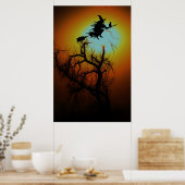 HALLOWEEN TREE POSTER (Keuken)