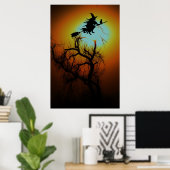 HALLOWEEN TREE POSTER (Thuiskantoor)