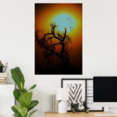 HALLOWEEN TREE POSTER (Thuiskantoor)
