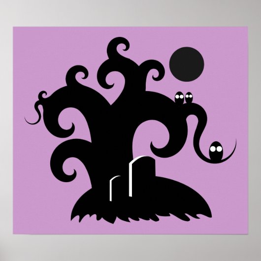 Halloween Tree Poster (Voorkant)