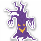 Halloween Tree Sticker (Voorkant)