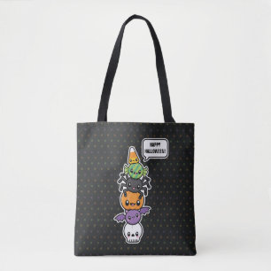 Halloween Trees canvas tas