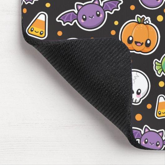 Halloween Trees mousepad Muismat (Hoek)