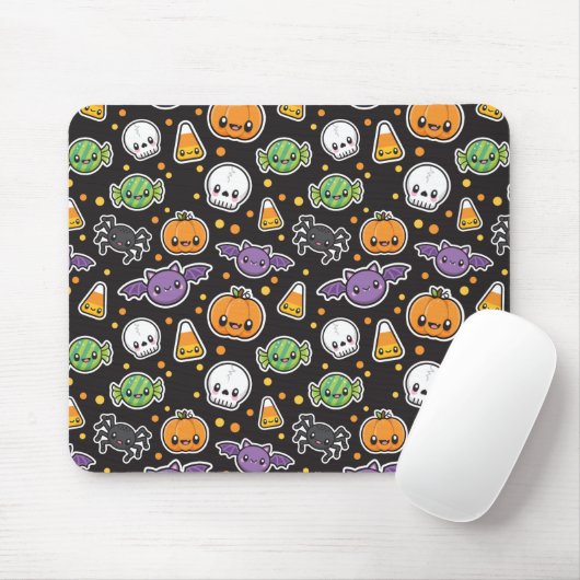 Halloween Trees mousepad Muismat (Met muis)
