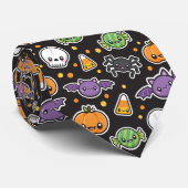 Halloween Trees stropdas (Opgerold)