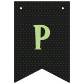 Halloween Tres party-branderbanner Vlaggetjes (Derde vlag)