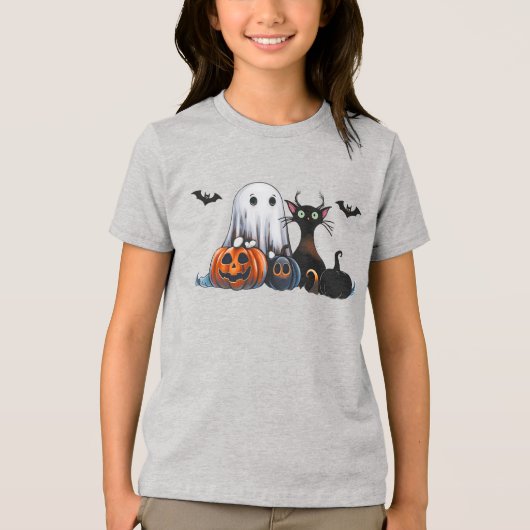 Halloween Tri-Blend Shirt (Voorkant)