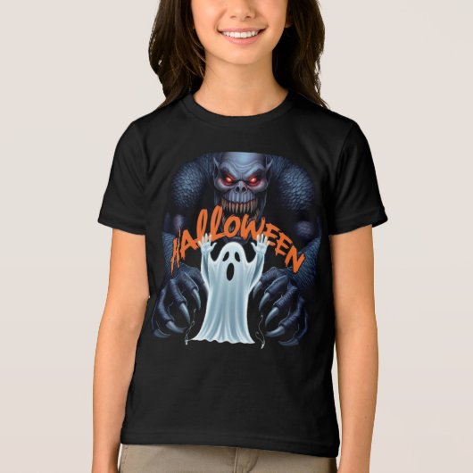 Halloween Tri-Blend Shirt (Voorkant)