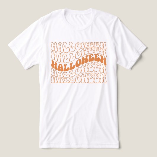 Halloween Tri-Blend Shirt (Design voorkant)