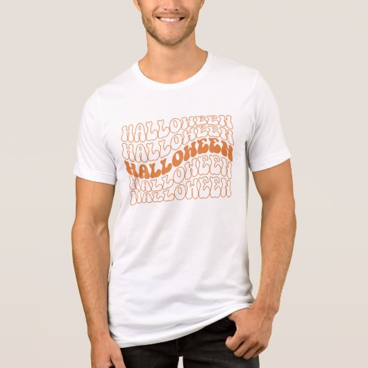Halloween Tri-Blend Shirt (Voorkant)