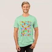 Halloween Tri-Blend Shirt (Voorkant volledig)