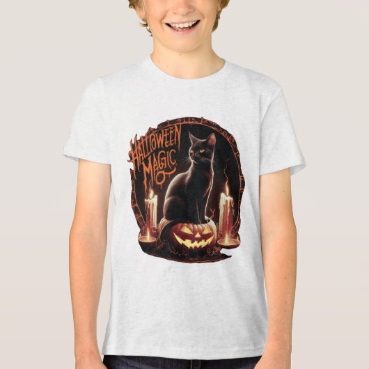 Halloween Tri-Blend Shirt (Voorkant)