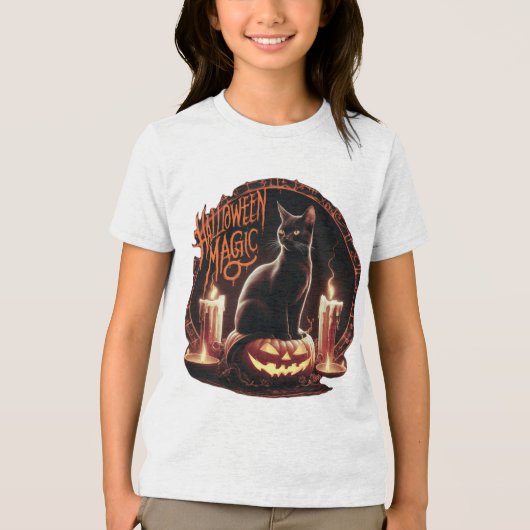 Halloween Tri-Blend Shirt (Voorkant)