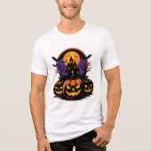 halloween Tri-Blend shirt (Voorkant)