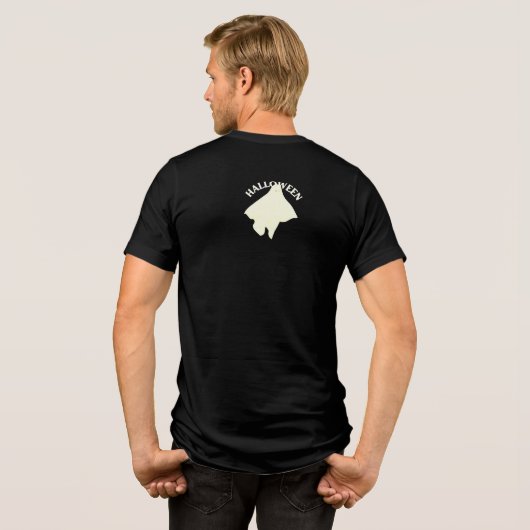 Halloween Tri-Blend Shirt (Achterkant volledig)