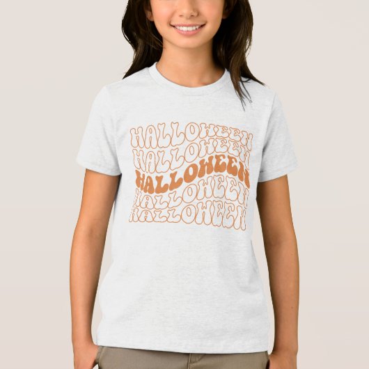 Halloween Tri-Blend Shirt (Voorkant)