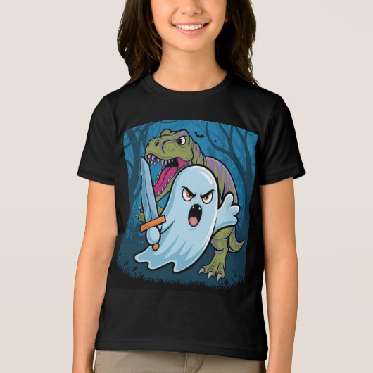 Halloween Tri-Blend Shirt (Voorkant)