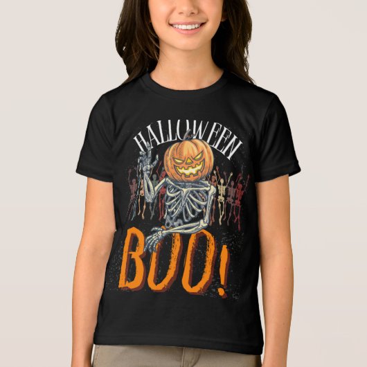 Halloween Tri-Blend Shirt (Voorkant)