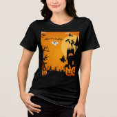 Halloween Tri-Blend Shirt (Voorkant)