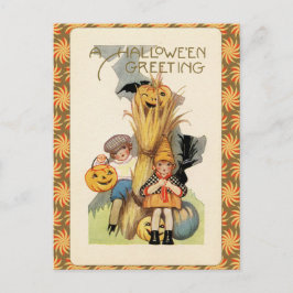 Halloween Trick of Behandelaars Briefkaart