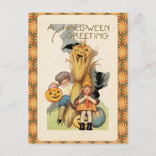  Halloween Trick of Behandelaars Briefkaart