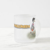 Halloween Trick of Treating Pirate Duck Matglas Koffiemok (Voorkant rechts)