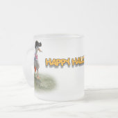 Halloween Trick of Treating Pirate Duck Matglas Koffiemok (Voorkant links)