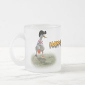 Halloween Trick of Treating Pirate Duck Matglas Koffiemok (Links)