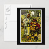 Halloween Trick of Treers Briefkaart (Voorkant / Achterkant)