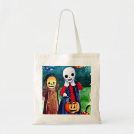 Halloween Trick of Treers Canvas tas