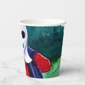 Halloween Trick of Treers Papieren Bekers (Achterkant)