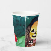 Halloween Trick of Treers Papieren Bekers (Rechts)