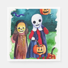 Halloween Trick of Treers Servet