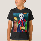 Halloween Trick of Treers T-Shirt (Voorkant)